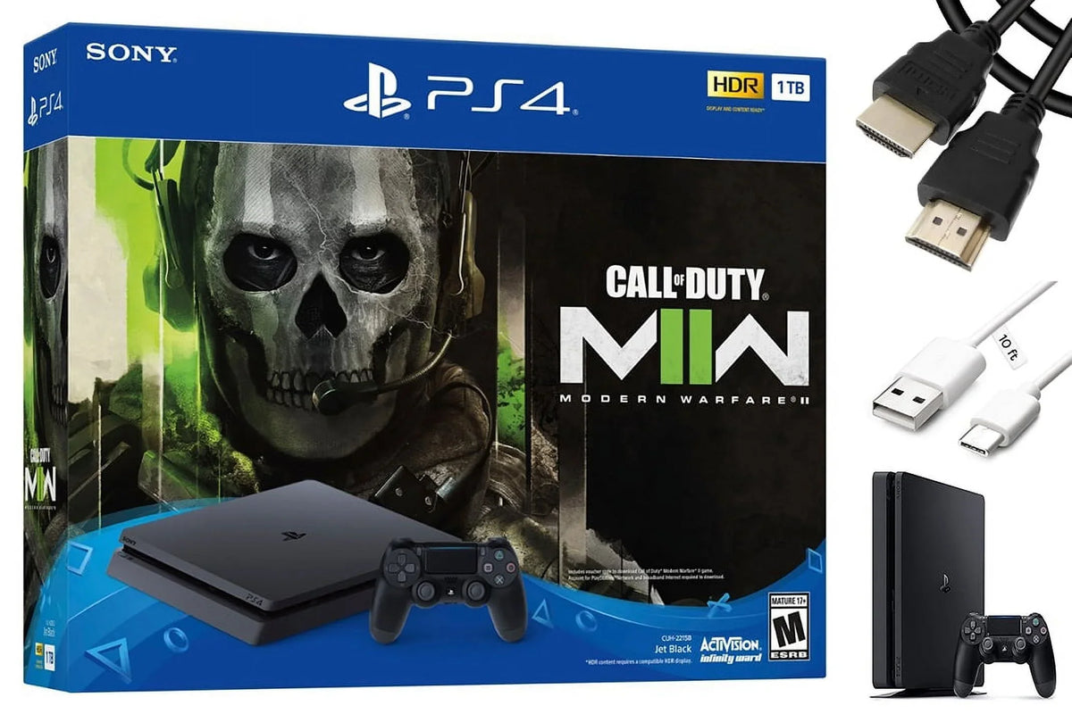 II Bundle Modern Sony of + Accessories Call PlayStation Warfare Console Duty Tigology 4