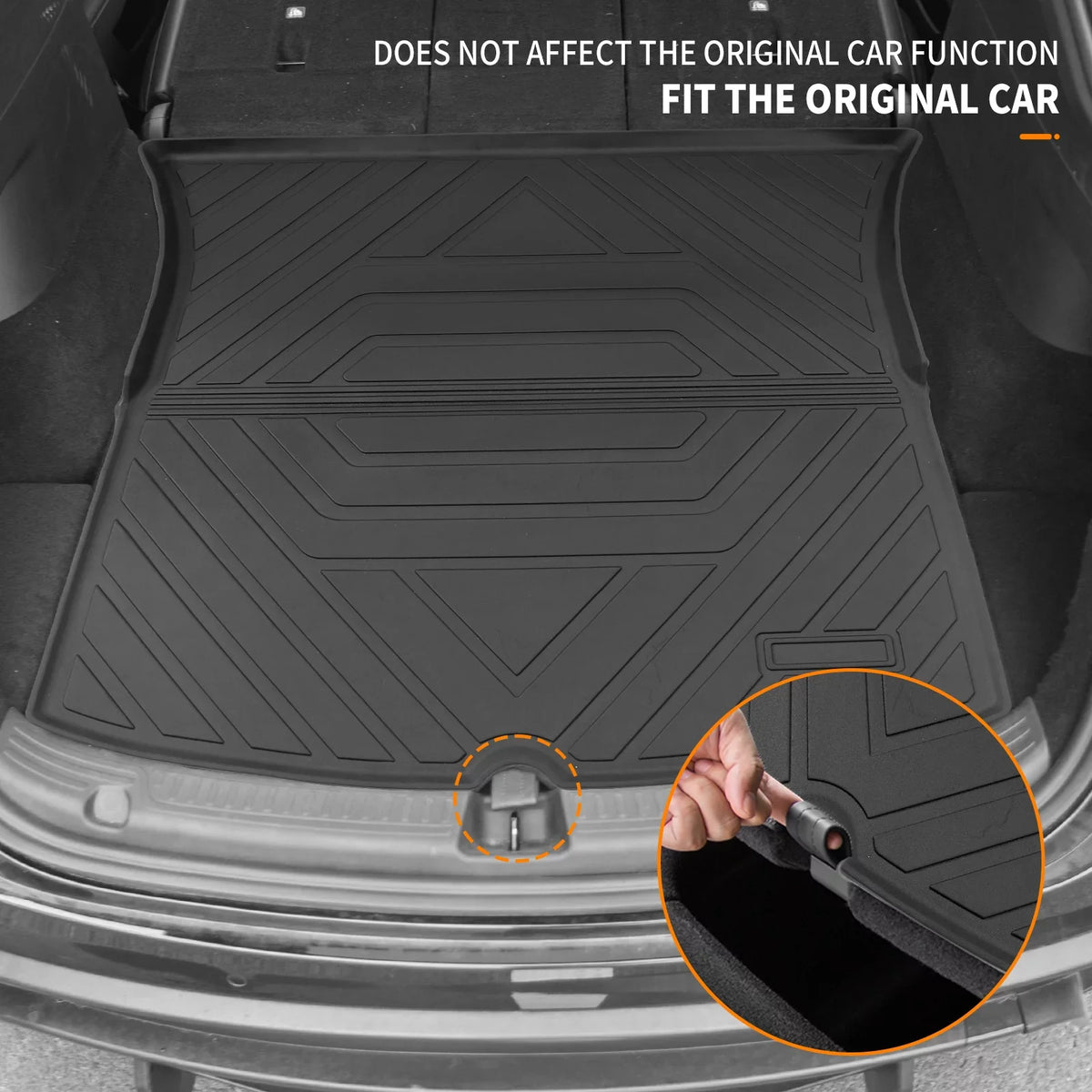 2022 Mats+Floor Y Tesla (Trunk Model Cargo Liners 2020 Tesla Mats) Mats Floor Trunk 2021 Y Weather Mats All Accessories for 2023 Model Fit