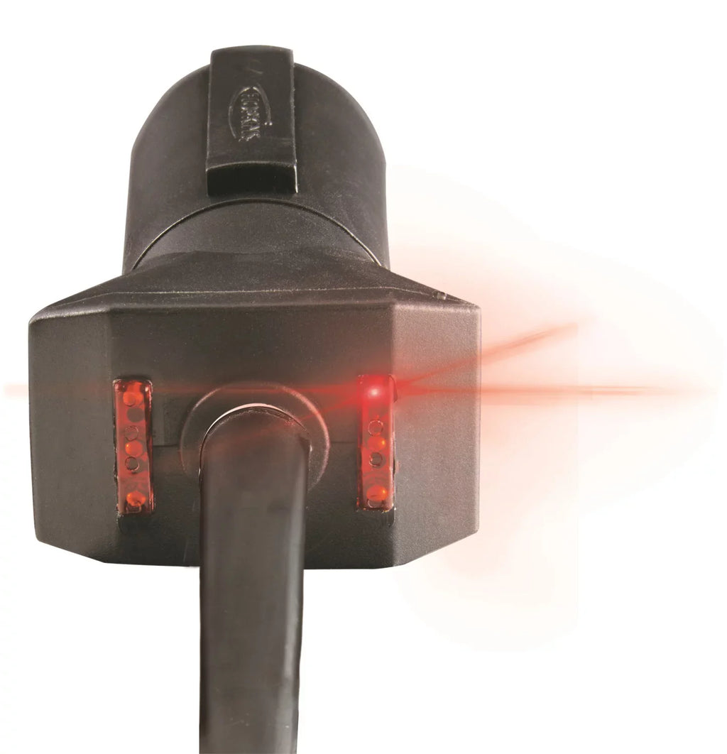 Cable 7 Blade End Test LED 20286 Trailer Solution Molded Hopkins Towing