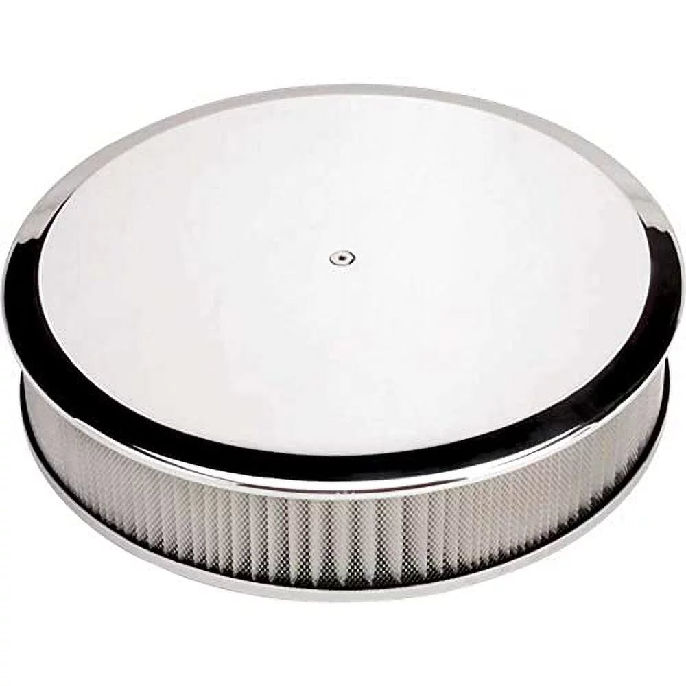 Plain 14in Billet Specialties 15829 Round Air Cleaner
