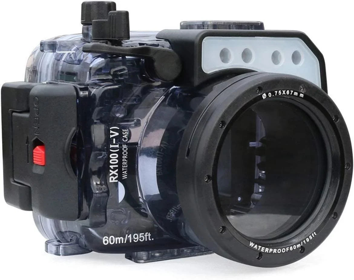 Seafrogs Underwater Hands V III Housing Aluminium II for Kit, IV Two M5 M4 w/ Tray Camera Port Dome RX100 I & Waterproof M2 case Sony 60M M3 RX100
