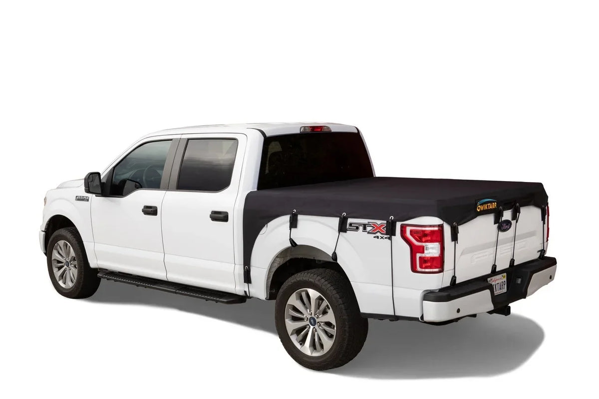Cover: Truck Ranger Colorado, Chevy Bed Tacoma, Canyon, Bed Toyota Qwiktarp 2018 Inc 2023 - Short GMC Ford