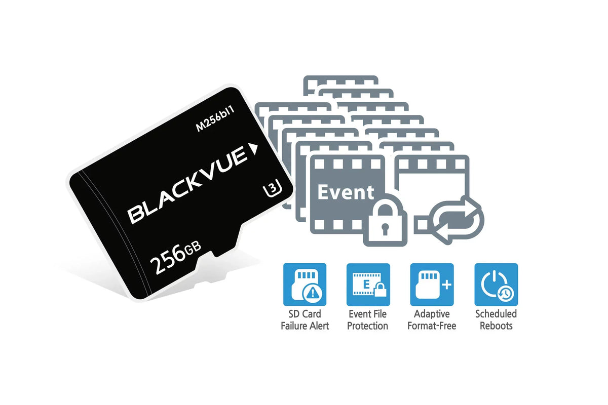 Single Lens 1080p Cam GPS Cloud-Ready 256GB With | BlackVue WiFi Card & 60FPS Dash DR770X-1CH
