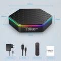 Plus 12.0 4+128G - TV Player, Quad 6K Android Box JahyShow Smart Stream Core HD T95Z