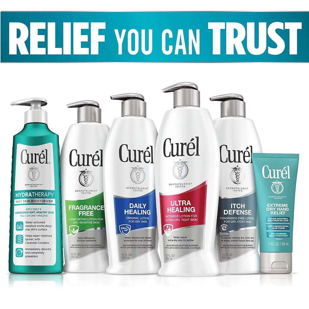 Wash, Defense Curel Itch oz, 10 3 Pack Dry Skin, For Body