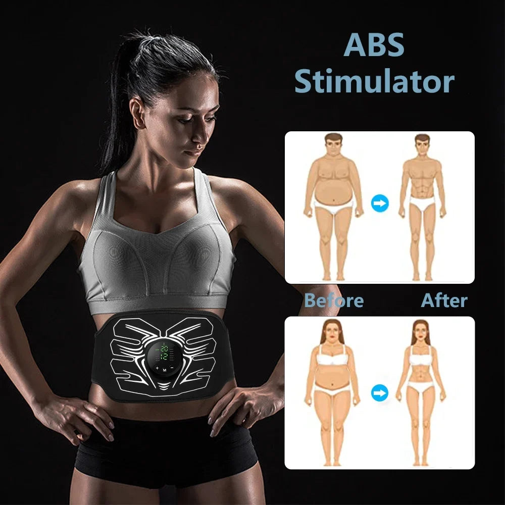 Fitness ABS Muscle Workout Portable Workout Ab Toning Abdomen Office Equipment for Belt Stimulator,Ab Machine,Abdominal Stimulator Home