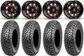 15" Tires Orange Ranger Sportsman RAZR RZR XT Lethal Wheels 33" Fuel