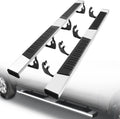 2020-2024 Polished ONINE 2500/3500 Chevy Silverado/Gmc Nerf Sierra 6" Step Fit & bar Custom Silverado/Sierra Crew Boards Side Chrome Running Aluminum Cab 1500 2019-2024