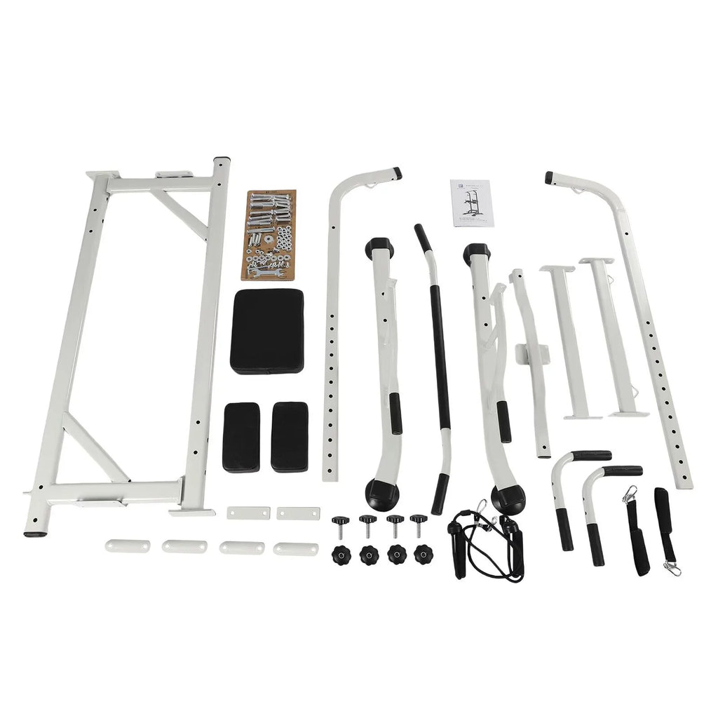 and Tower Home Gym Station Height Sit Ups Bar Power Adjustable Pull-Up Power
