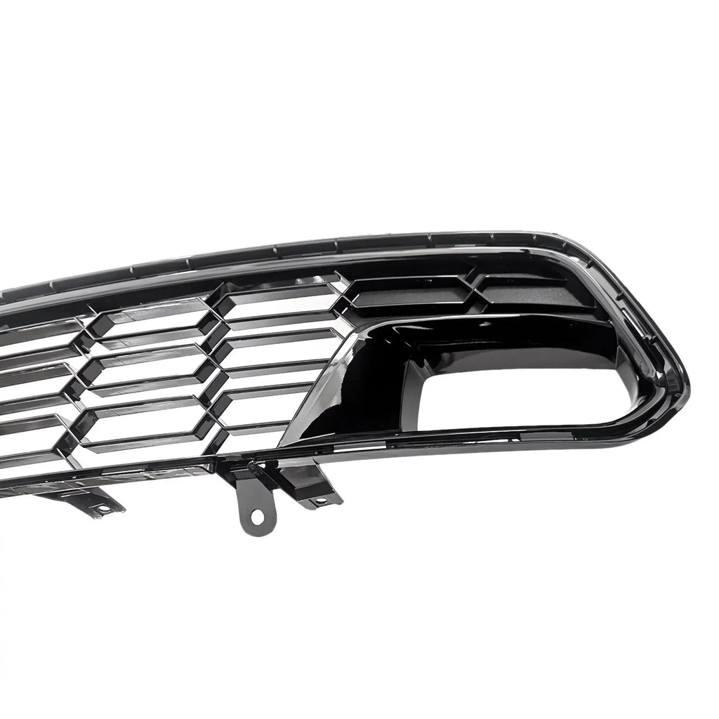 Camera Front C7 Bumper Corvette Black 14-19 For Gloss Lower Grille W/O Chevrolet