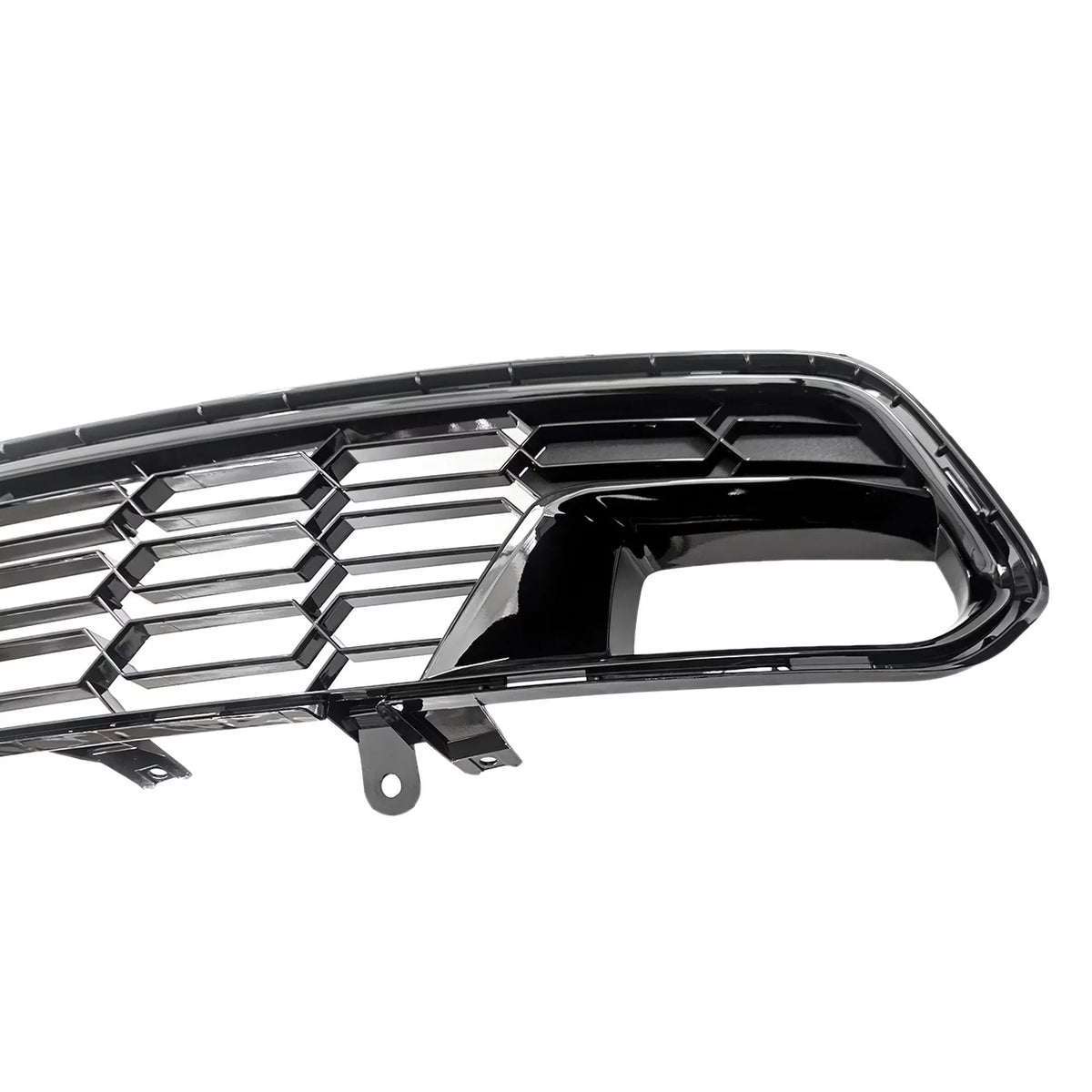 Camera Front C7 Bumper Corvette Black 14-19 For Gloss Lower Grille W/O Chevrolet