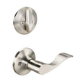 Trim Keowee Lever, Active Yale Left Hand Edge YR720KW619LH Satin with Handleset Nickel Interior Residential