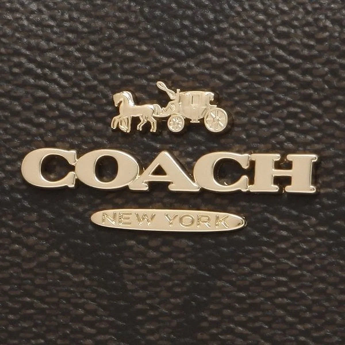 Black) (Brown Snap In Canvas / Women's Signature Coach Wallet