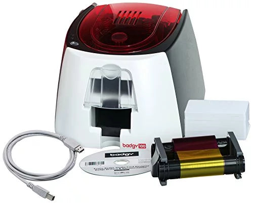 Plastic Card Color Printer Badgy100