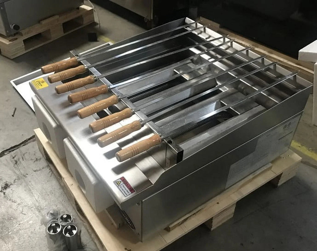 kabab shish broiler NSF 24 SSK24 Natural gas/Propane ins