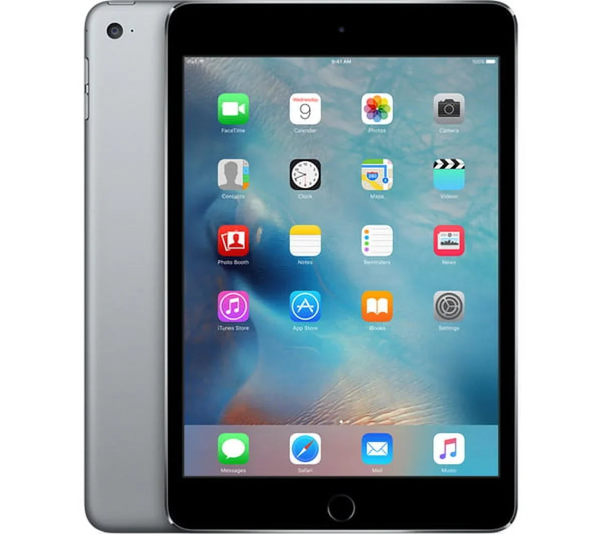 128GB Wi-Fi Gray MK8D2LL/A Apple 4 Restored (Refurbished) Space iPad Mini