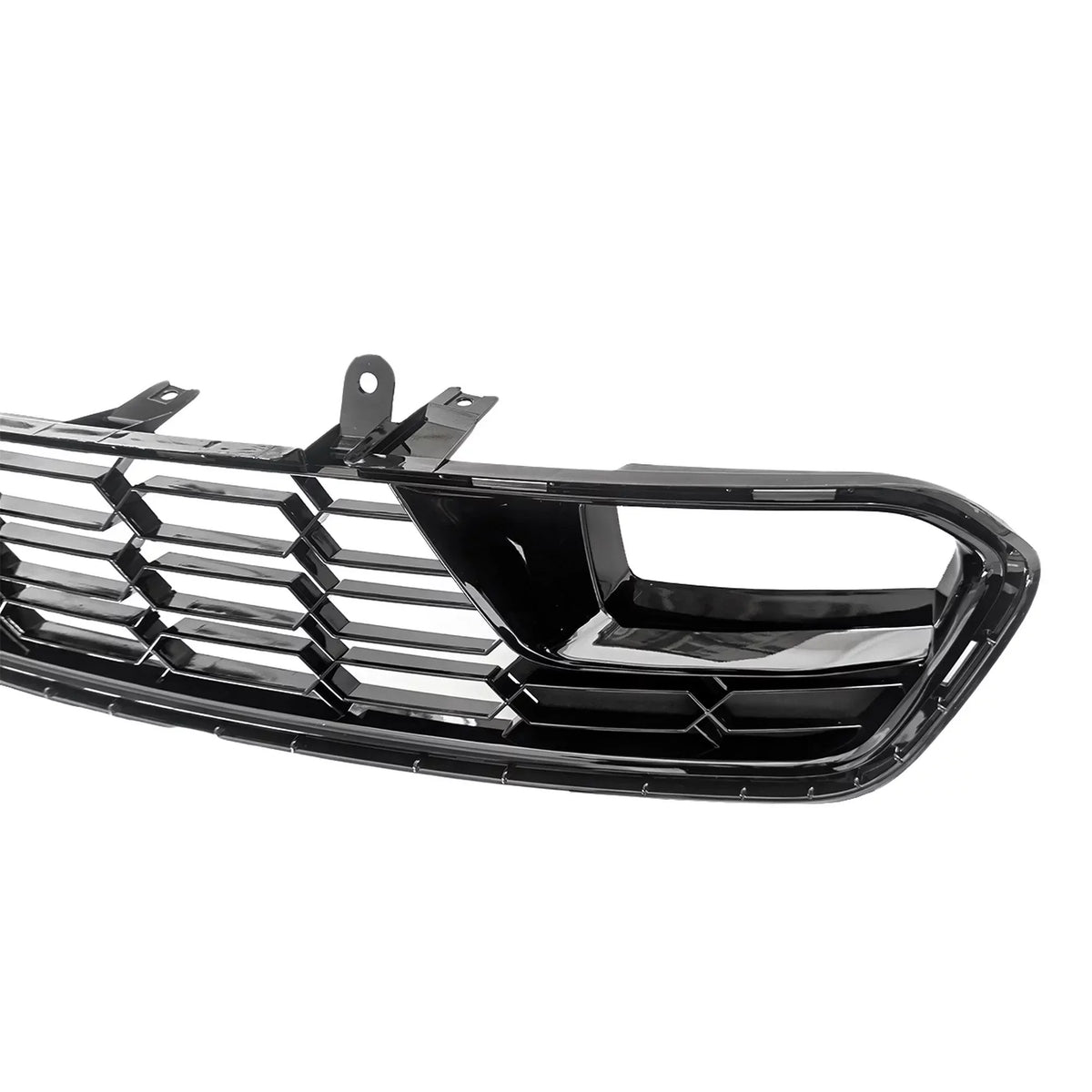 Camera Front C7 Bumper Corvette Black 14-19 For Gloss Lower Grille W/O Chevrolet