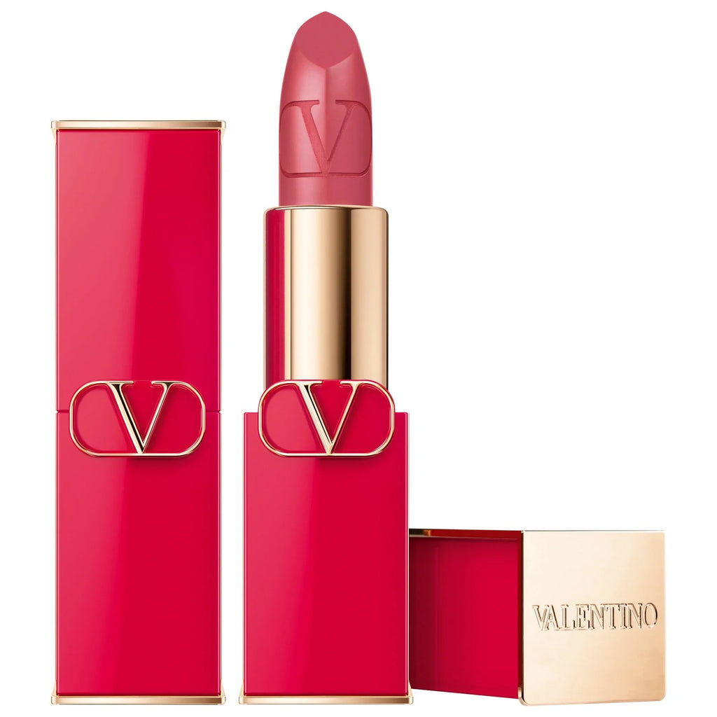 High Carezza rose Valentino - Valentino Rosa 104R Rosso - Pigment Lipstick Refillable nude