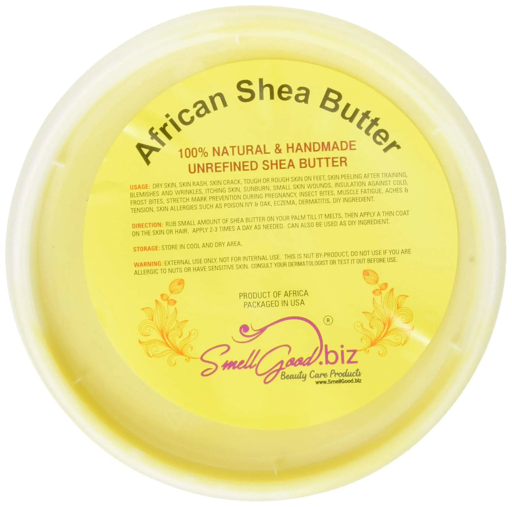 Smellgood Butter 32Oz Natural African Shea 100%