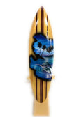 | Stand w/ Surfboard Trophy Design - Dolphins #lea04b40 16"