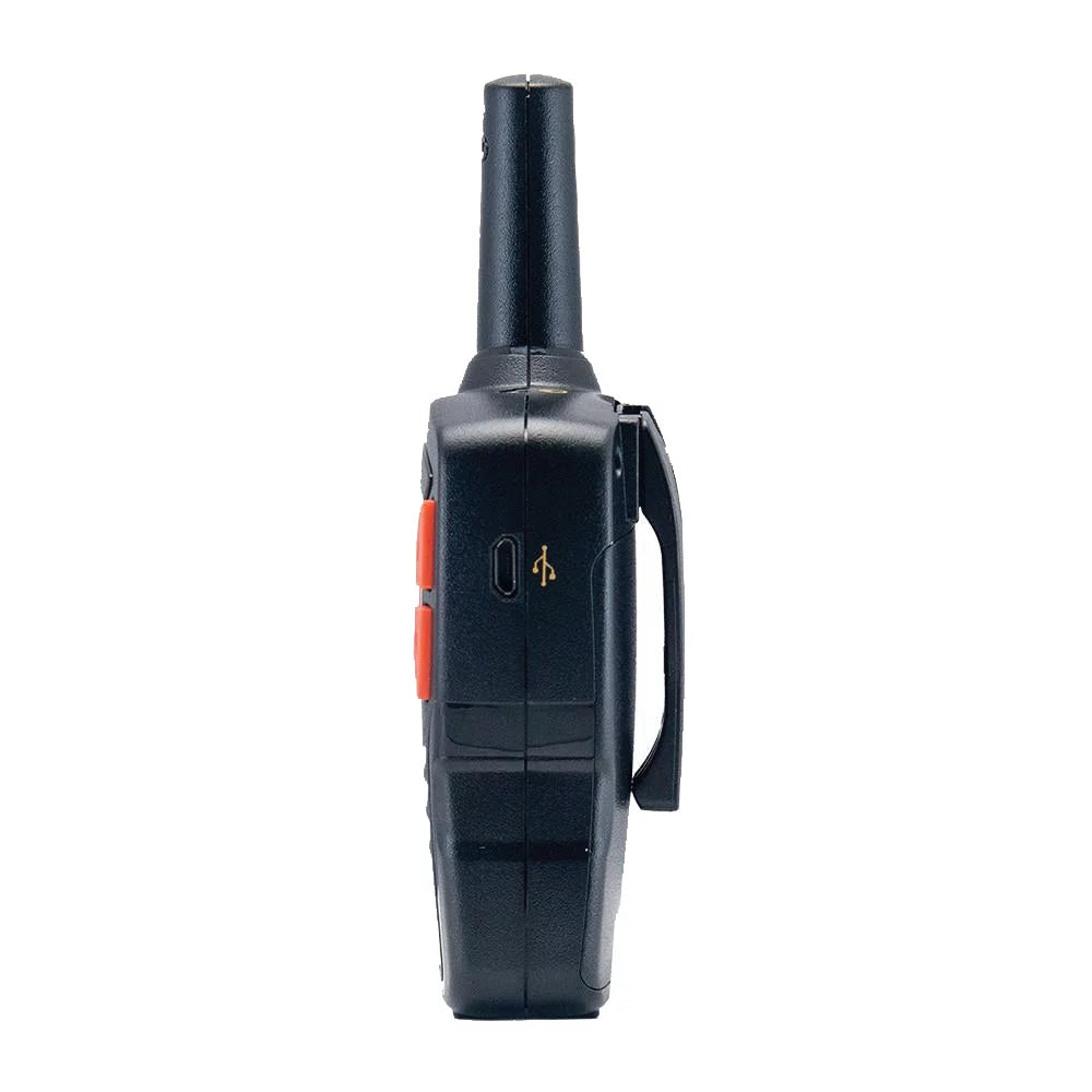 Lightweight, Set Walkie Rechargeable, Two-Way for 16-Mile Adults Talkies 22 Channels, Range Long Cobra Radio - Compact ACXT145
