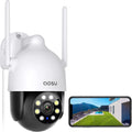 Camera Way Surveillance 2K with , Sensor, Outdoor AOSU Camera, Night Security Camera Motion , IP66 Audio View PIR WiFi Home Vision Color 2 Security for Waterproof Camera 360°