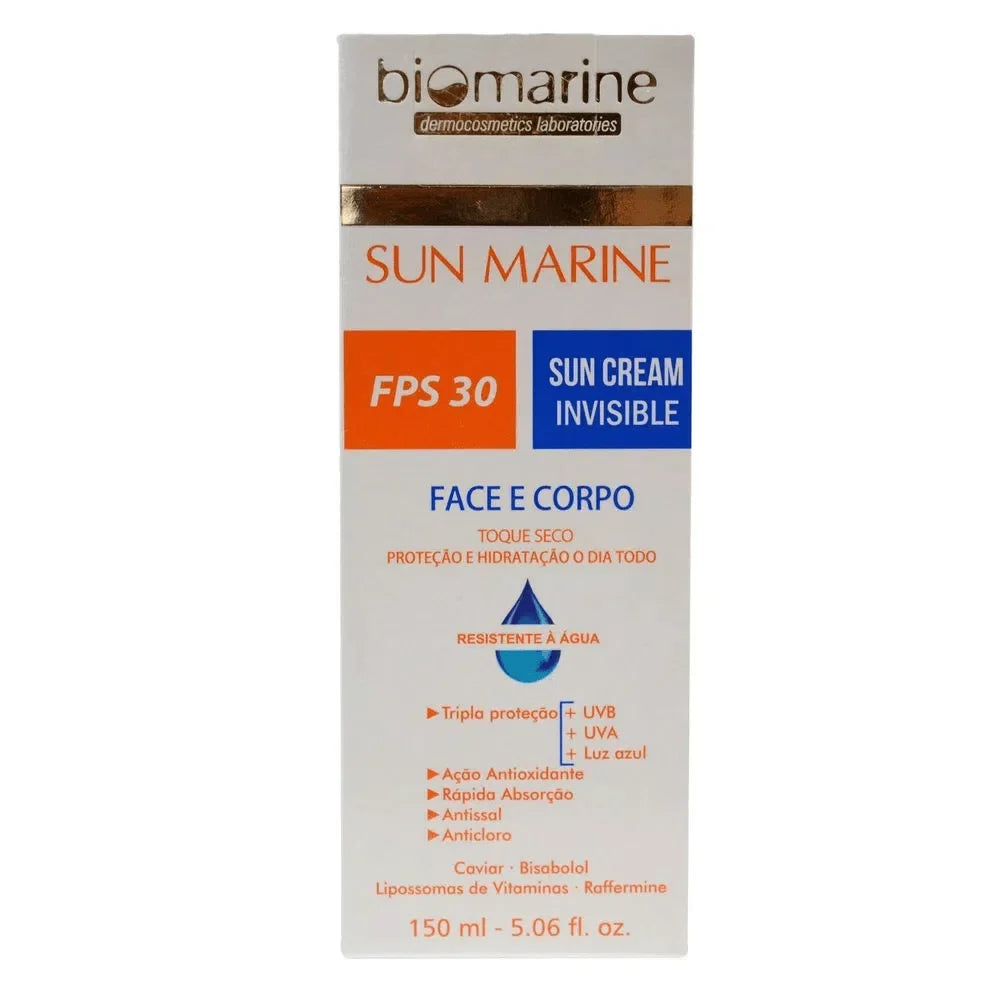 SPF Sunblock Sun 150ml fl. Marine Biomarine / Water-Resistant oz 30 5.06