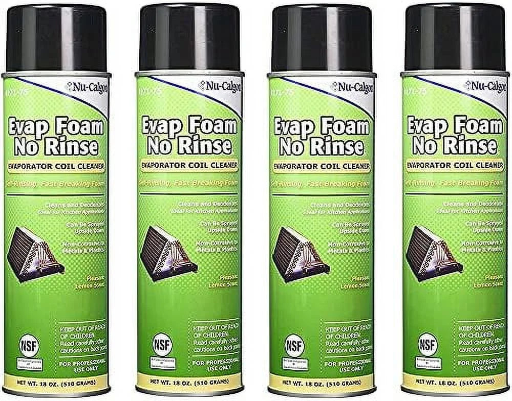 Coil Cleaner Pack) Evap 18Oz (4 Foam