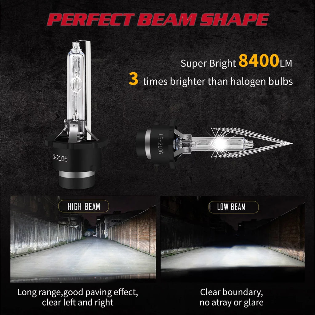 2X Bulbs 2009 2011 2012 2015 Low 2013 D4S Beam 6000K 2010 Hid 2008 Lexus 2007 Headlight for ES350 White 2014