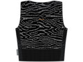 125 - Women's, Topo ZoneKnit Cropped Icebreaker M Black/Snow/Aop, Lines Bra-Tank