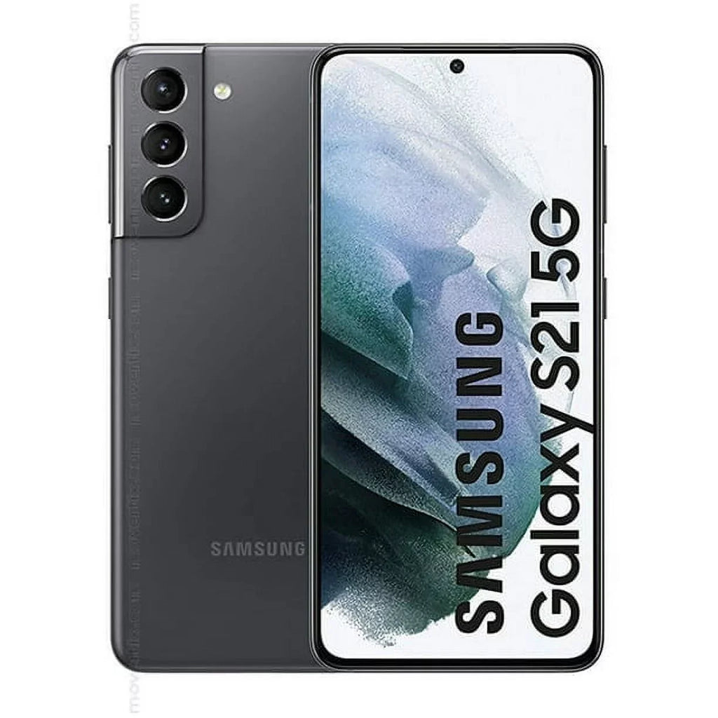 Samsung S21 Unlocked) (Fully (Refurbished: Pre-Owned G991U Smartphone Galaxy 5G Phantom 256GB Fair) Gray