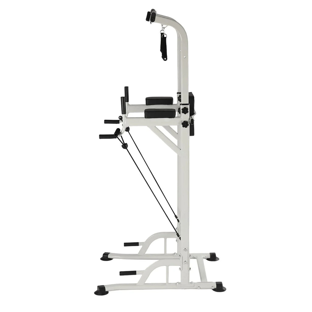 and Tower Home Gym Station Height Sit Ups Bar Power Adjustable Pull-Up Power