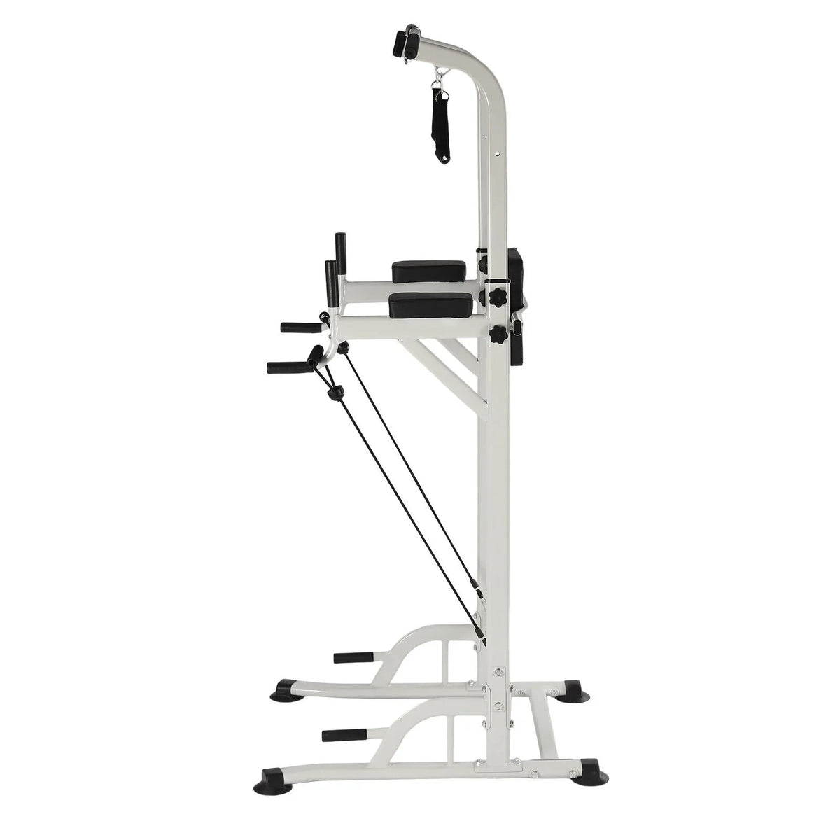 and Tower Home Gym Station Height Sit Ups Bar Power Adjustable Pull-Up Power