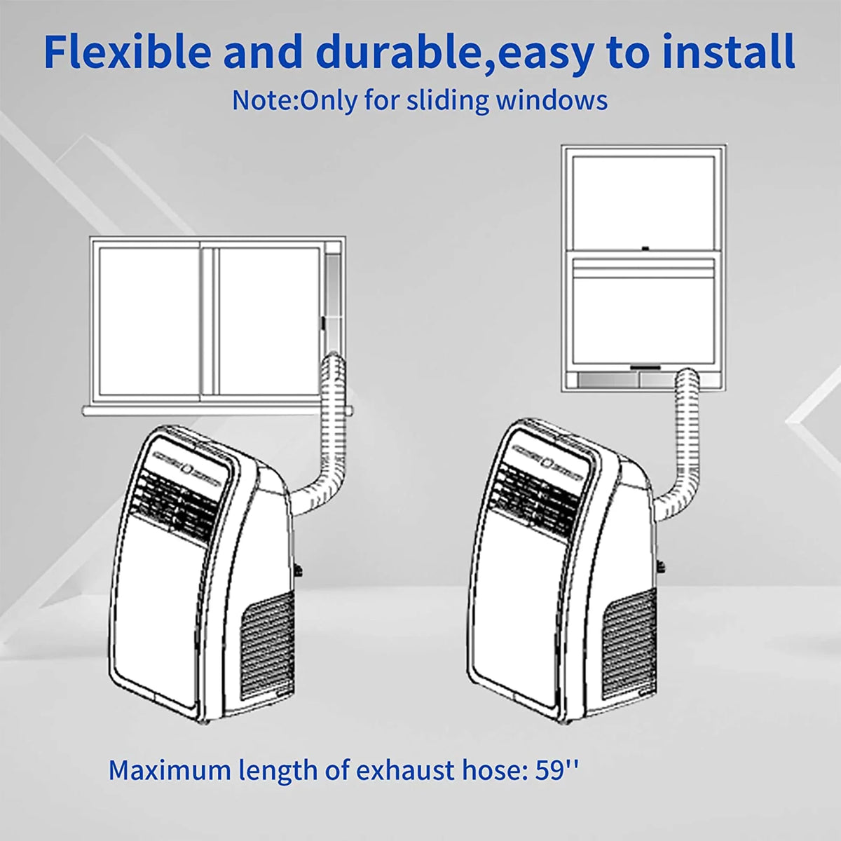 and BTU 8,000 AC SqFt 200 Shinco Rooms for Dehumidifier, Unit, Portable Fan