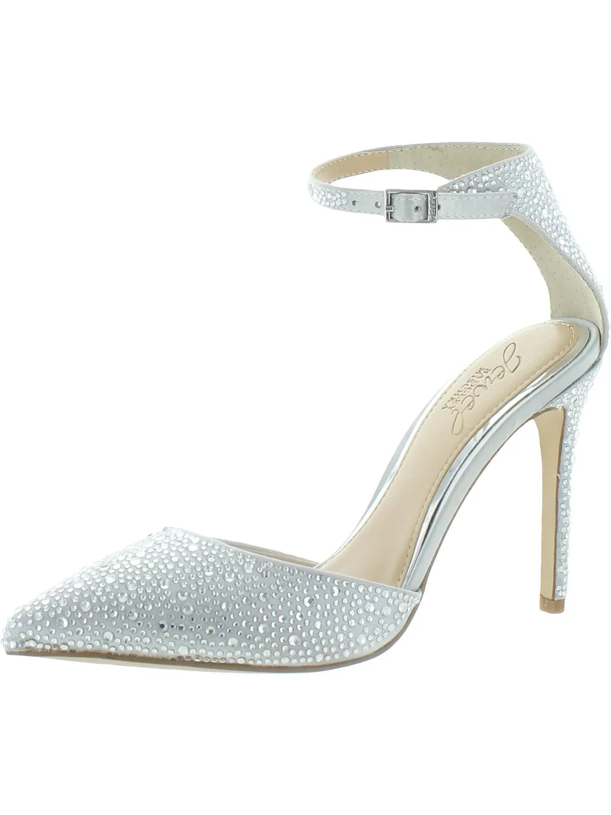 Evening Dress Satin Pumps Mischka Badgley Jewel Womens Boston