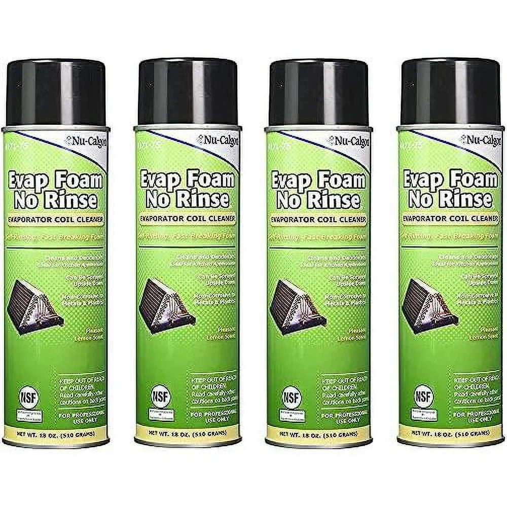 Coil Cleaner Pack) Evap 18Oz (4 Foam