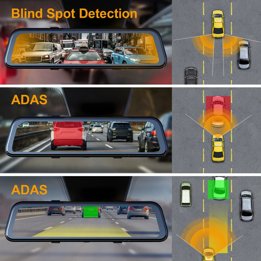 Cam Mirror Smart M2 BSD Rexing with Dash ADAS