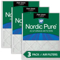 Pure 15x20x1 Pack Eco-Friendly Filters Carbon 3 Green (14_1/2x19_1/2) Plus Air