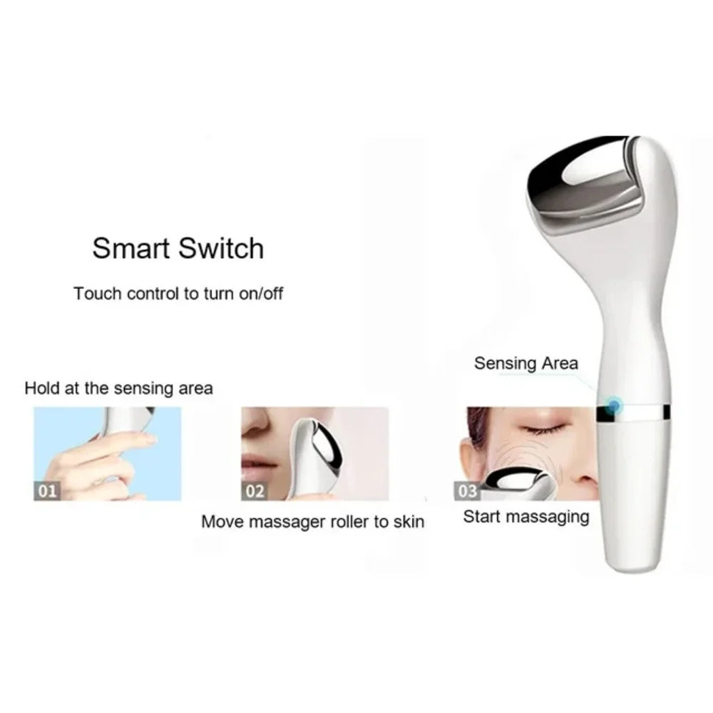 Anti-Aging Steel Face TOUCHBeauty with Roller Body Stainless Massager