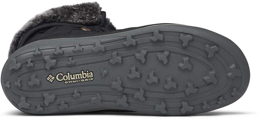 10, Omni-Heat Columbia Snow Boot, Heavenly Women's Shorty Black/Kettle