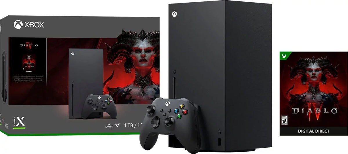 Controller Bundle, Mazepoly Accessories 1TB Console Series SSD X Diablo® – with Wireless Video Gaming + IV One Microsoft Xbox Xbox