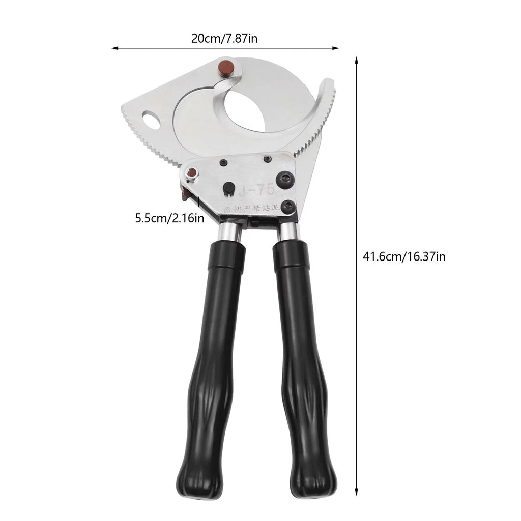 Cutting up Cut Tool Cut Cuting Cable Ratchet Heavy Ratcheting Aluminum, Cutter Cutter Ratchet Wire Φ75mm Duty Heavy Cutter Cable Copper Ratchet to For Cutter Cable J75 Φ75mm Duty Cutter