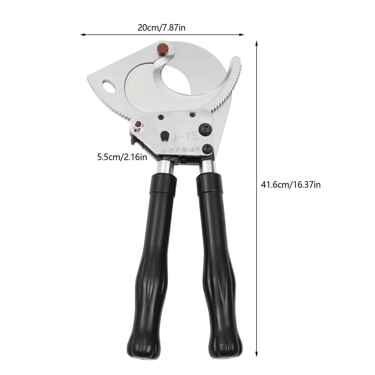 Cutting up Cut Tool Cut Cuting Cable Ratchet Heavy Ratcheting Aluminum, Cutter Cutter Ratchet Wire Φ75mm Duty Heavy Cutter Cable Copper Ratchet to For Cutter Cable J75 Φ75mm Duty Cutter