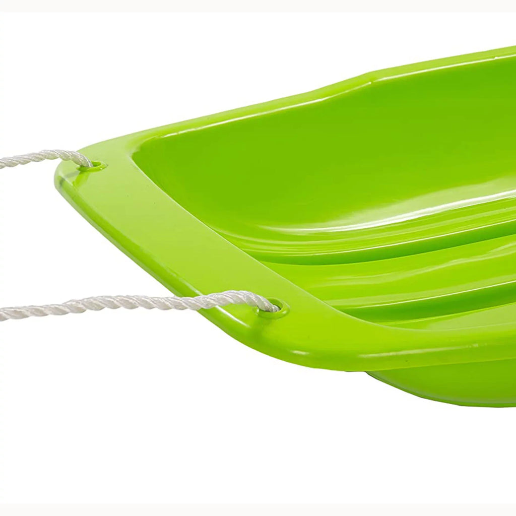 Kids Plastic 1 Toboggan Person Snow Bums Lucky inch Sled, Green 48
