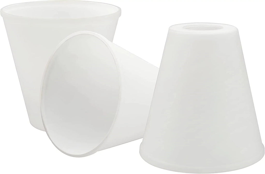 Hole:42mm, Shade 5-1/2"H 5-3/8"Dia Glass x Aspen Center 3 23619-3, Inside, Frosted White / Pack Creative Opal