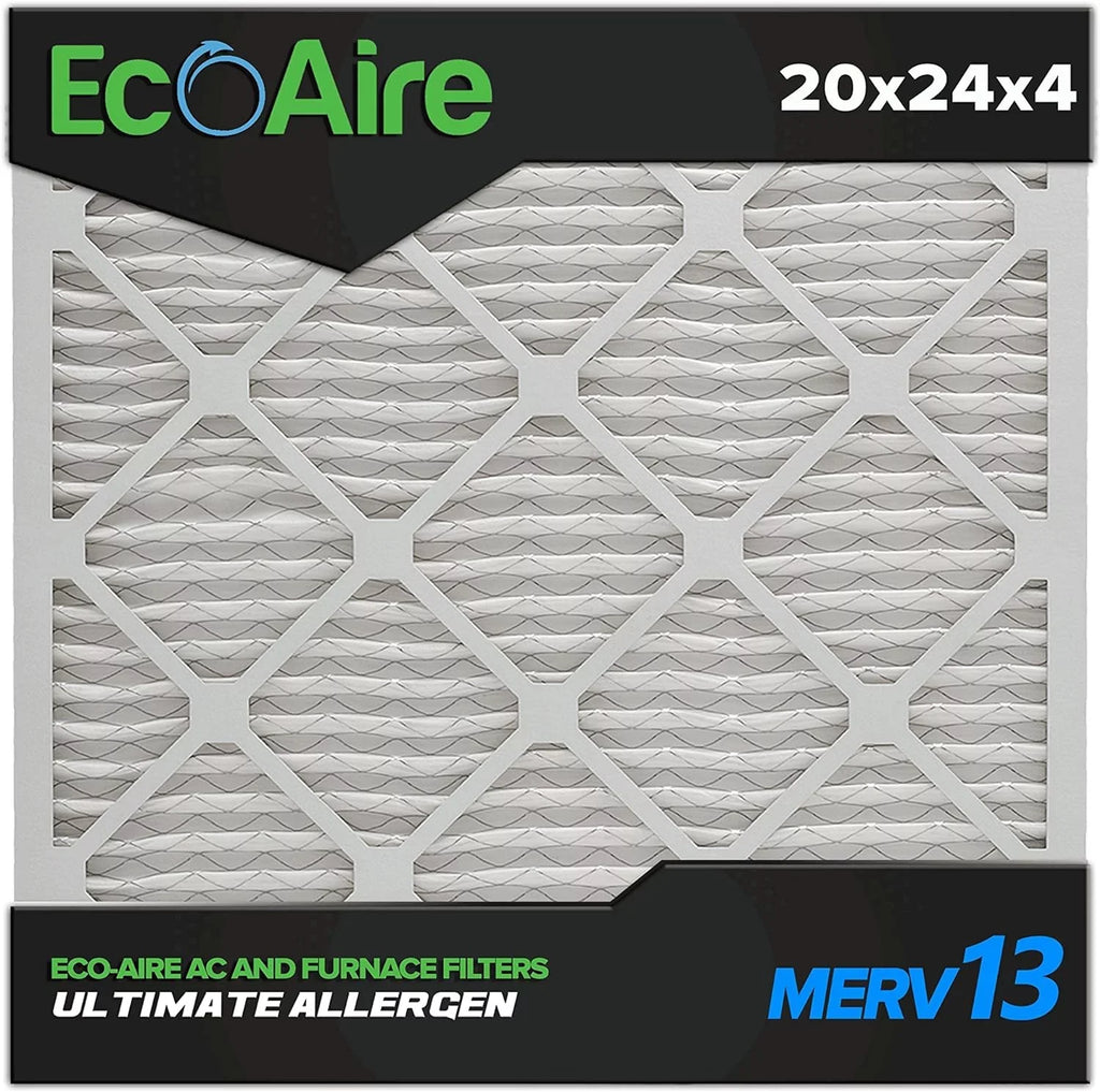 The Air Box 20 MERV Pleated Filter, 13, X Made 24 6, X 4, Of In 20X24x4