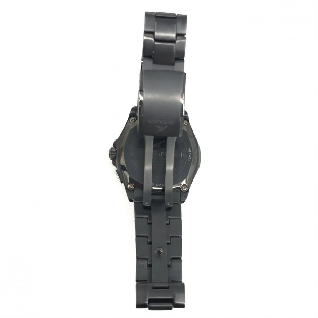 Quartz Black Solar OCIANUS Radio OCW-S100B-1AJF (Fair) Pre-Owned Casio CASIO