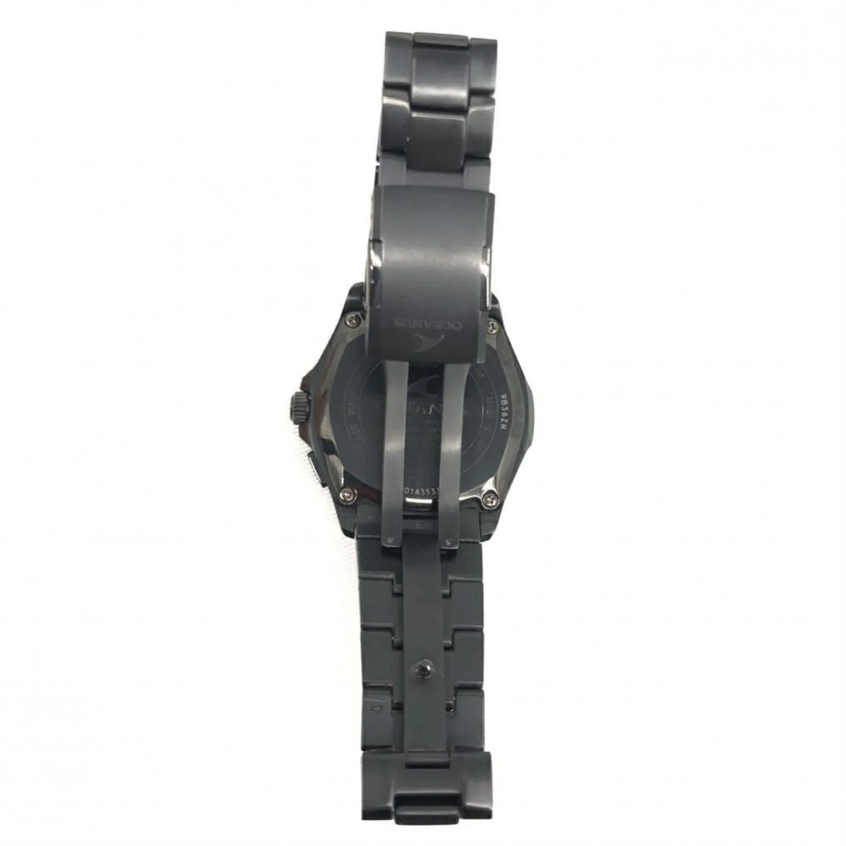 Quartz Black Solar OCIANUS Radio OCW-S100B-1AJF (Fair) Pre-Owned Casio CASIO