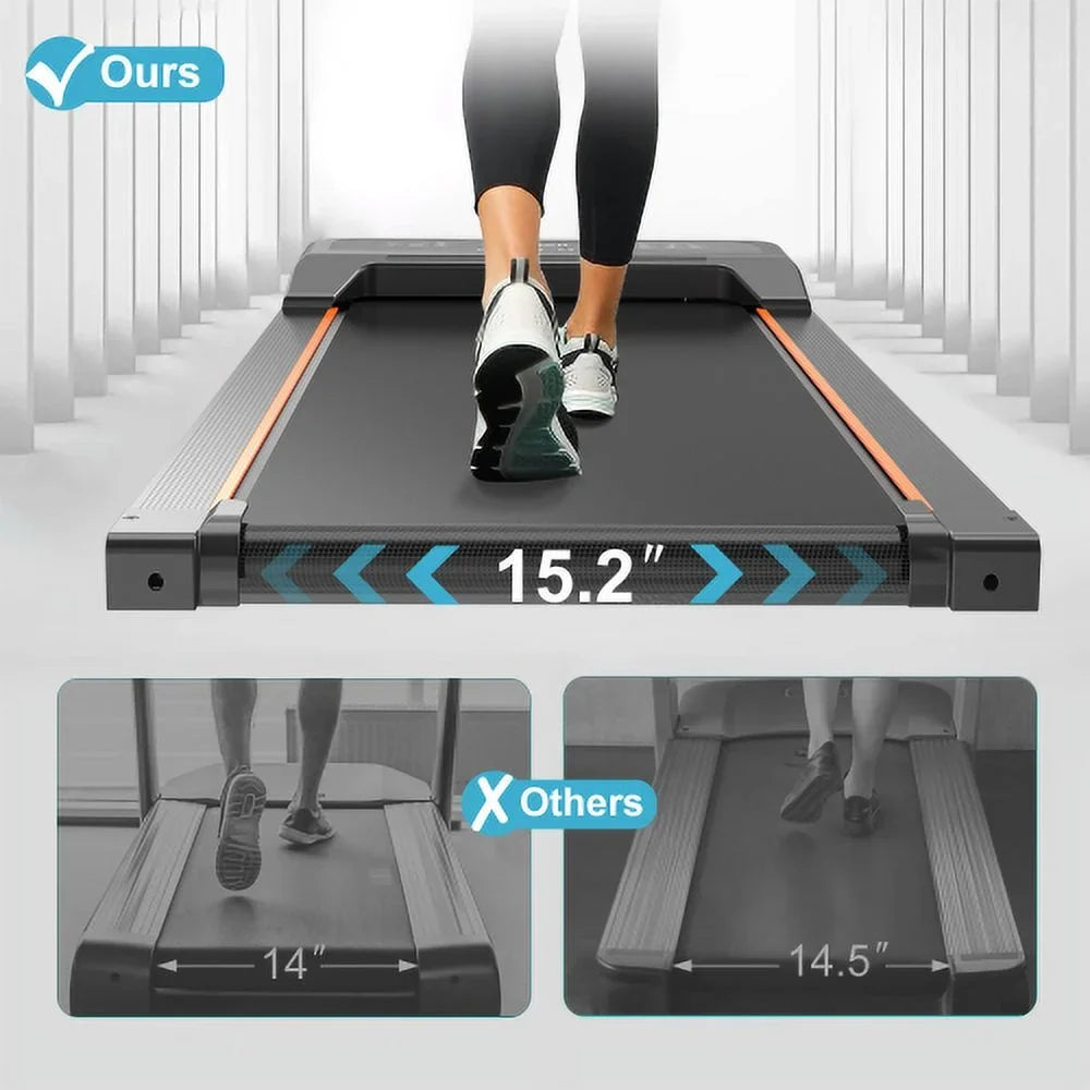 LED Walking Home 2.5HP Control Portable Remote 265LBS Under Office, for Pad and Display Desk Treadmill and Treadmill,