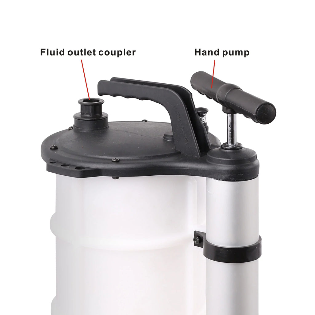Tank Manual Fuel Transfer Extractor 9 Pump Remover Fluid Vacuum Oil Petrol L WINMAX